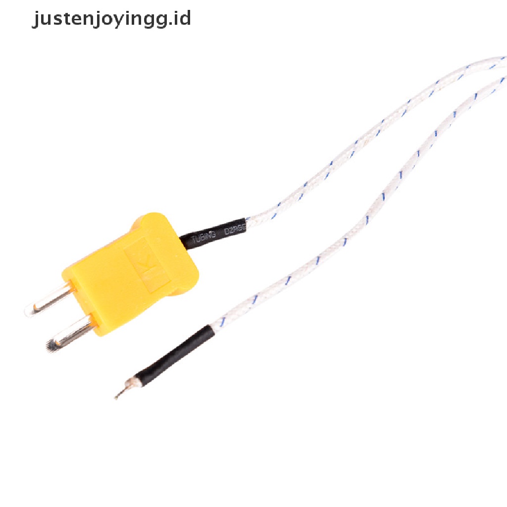 Sensor Probe Thermocouple Tipe K Ukuran 1M 2M 3M Untuk Termometer Digital