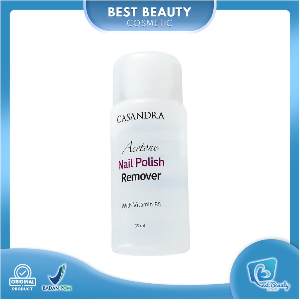 ★ BB ★  Casandra Nail Polish Remover 65ml / Pembersih kuku