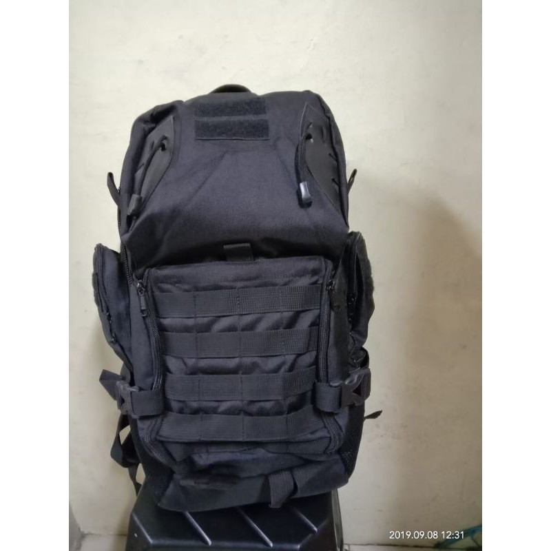 Tas Punggyng model hiu warna hitam|Tas punggung anak|Tas sekolah anak|Tas gendong sekolah hitam