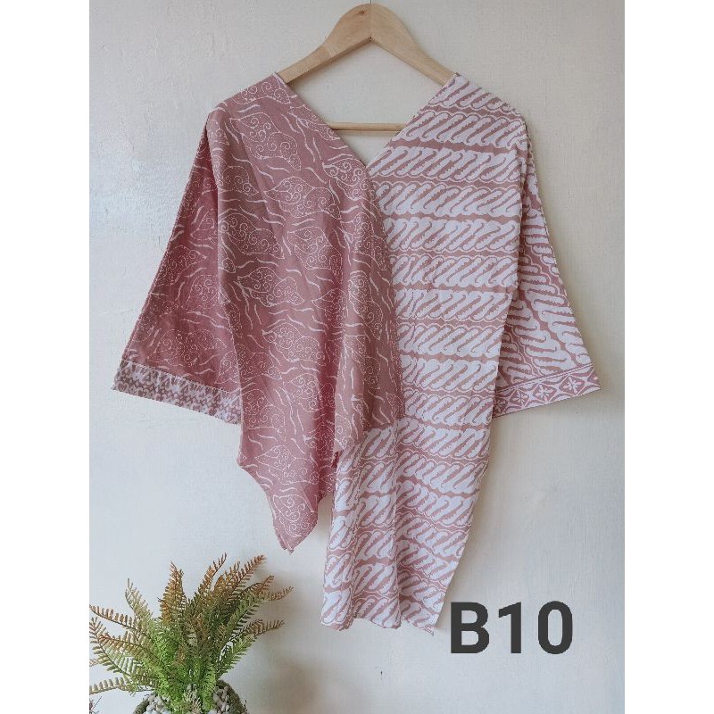 Atasan Batik Wanita Kimono 10
