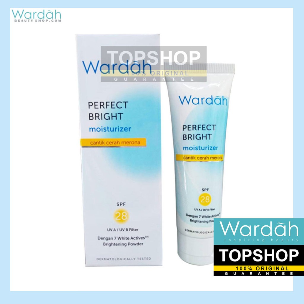 Wardah Perfect Bright Moisturizer + Oil control Spf 30 PA+++