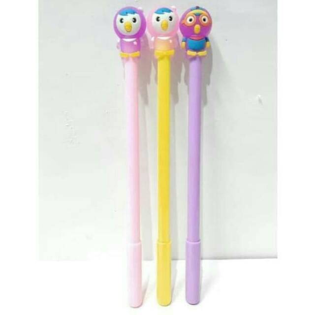 

Pulpen Gel karakter Pororo lucu