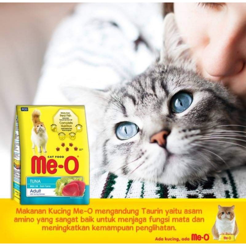 Me-O Fresh Pack 1.2kg Adult Tuna Makanan Kucing Kering Meo 1.2 kg