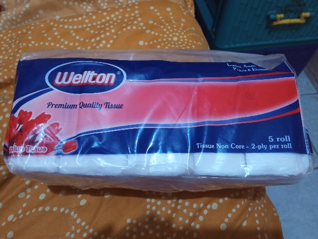 Tissue Gulung Welton Isi 5 - Tissue Toilet - Tissue Roll Tanpa Tulang
