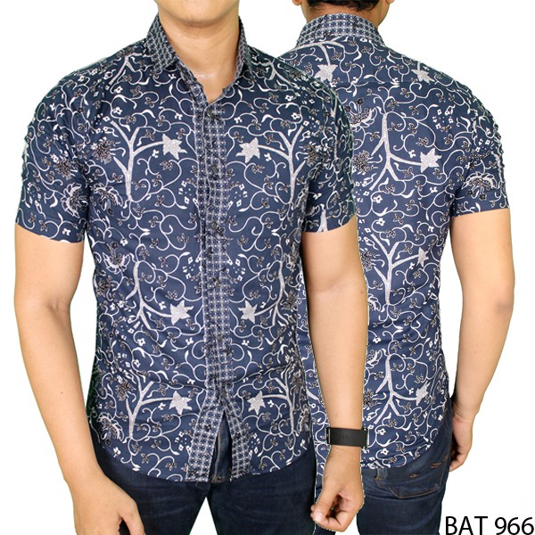 Batik Pria Lengan Pendek Trendy 2018 (COMB)