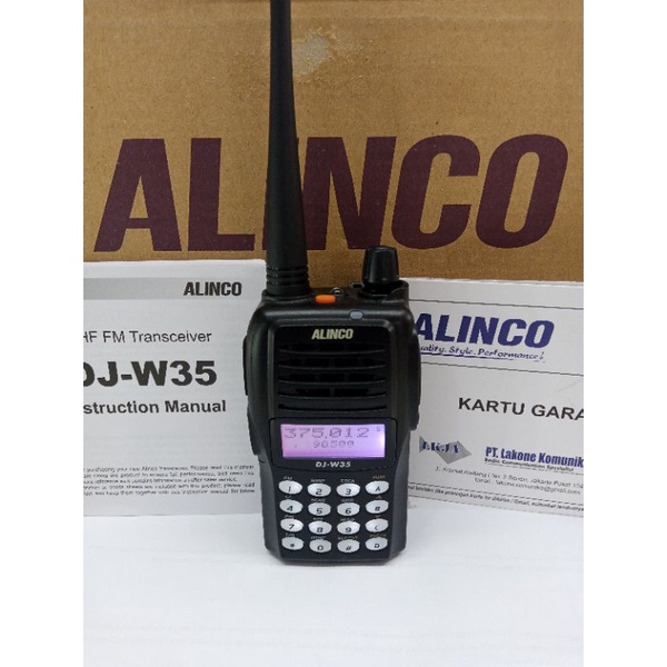 Promo Ht alinco DJ V100 Vhf 10 watt original