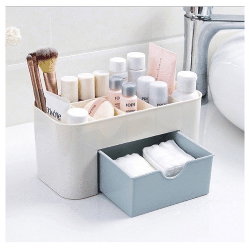 BOS - RAK MINI KOSMETIK PLASTIK | TEMPAT MAKE UP COSMETIC STORAGE DRAWER