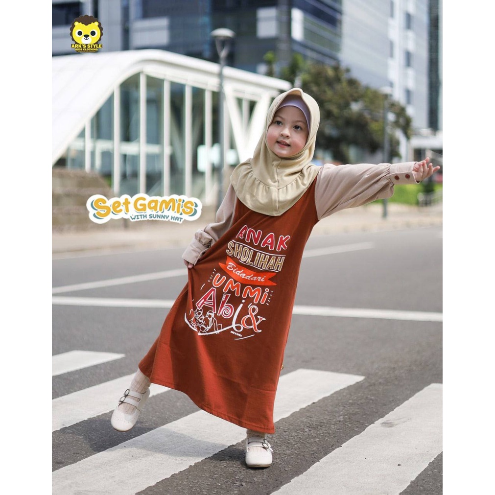 Setelan anak  Gamis Sunny Hat Arkstyle