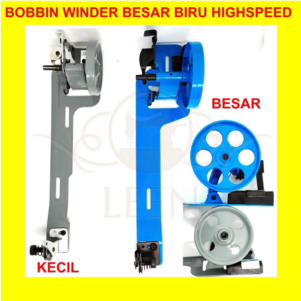 Bobbin Winder Penggulung Spool BESAR GRADE A Mesin Jahit Industri LEEN