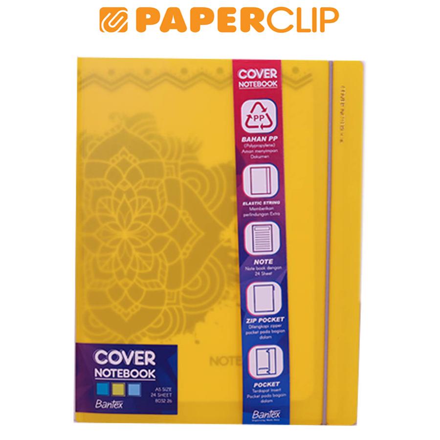 

NOTEBOOK A5 BANTEX 8032 26 STRING