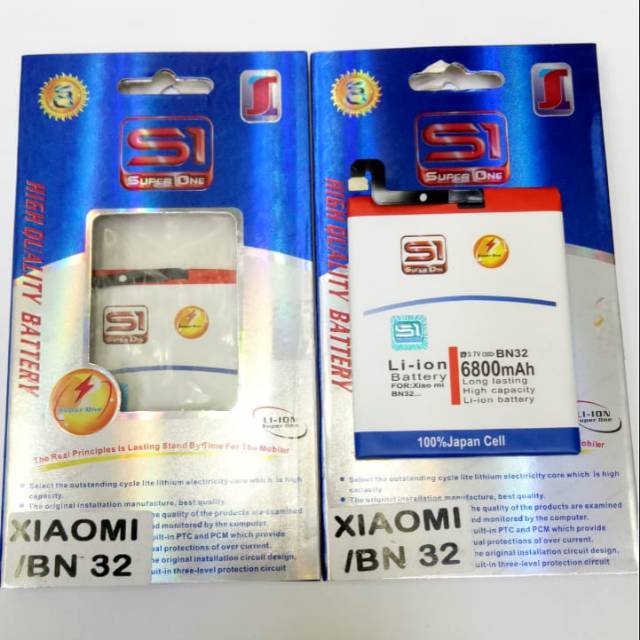 Baterai Double Power Super One Xiaomi Mi A1 BN32