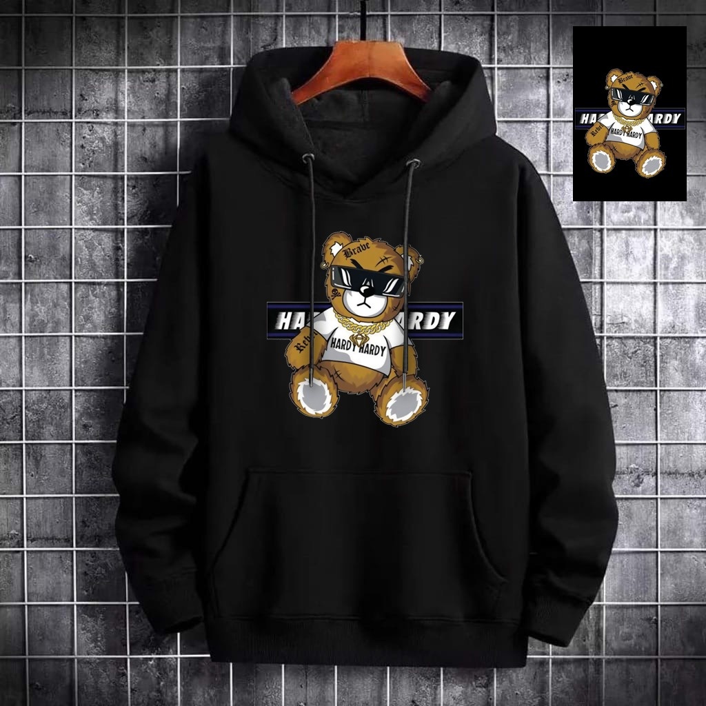 Sweater Jacket Hoodie Distro Kayser Bear Hard Keren