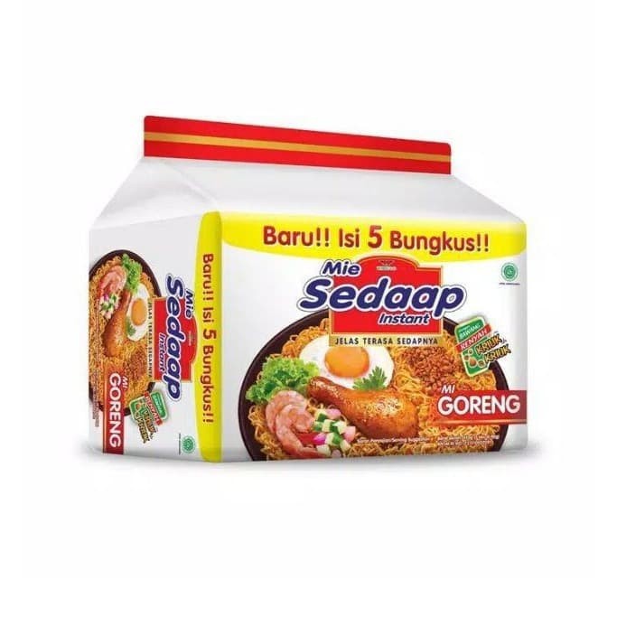 

MIE GORENG INSTANT SEDAP MI ISI 5 BUNGKUS 90 GR