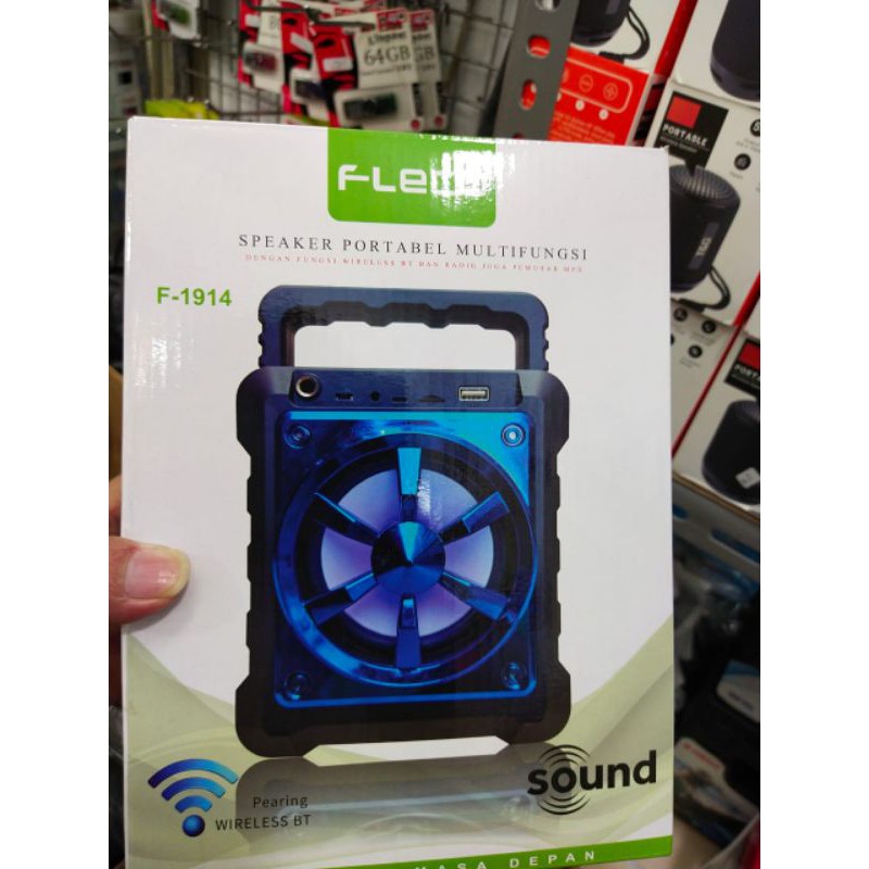 speaker bluetooth mini fleco f 1914 binus Microphone