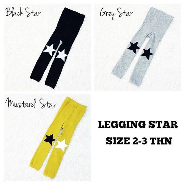 Legging Anak 2 Tahun Leging Lejing Motif Bintang