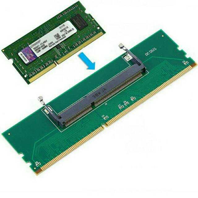 SODIMM DDR3 Laptop To DIM DDR3 Desktop RAM Adapter Converter - STD