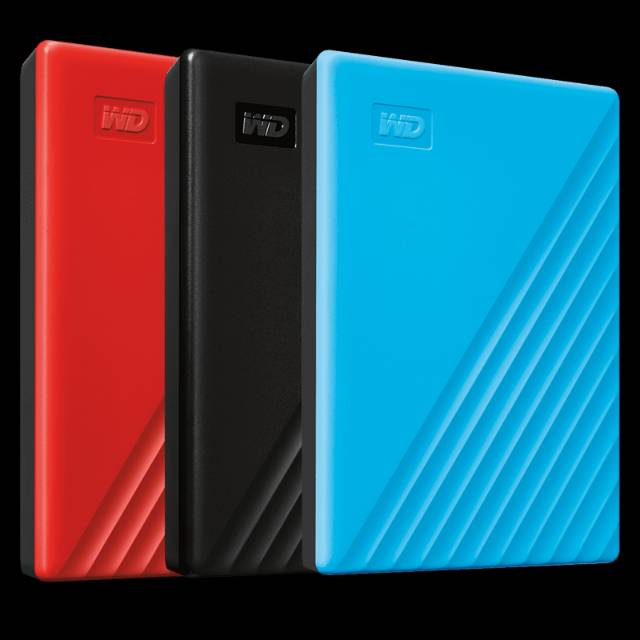 WD My Passport 1TB New Edition Free Pouch - HDD / HD / Hardisk External -ORIGINAL