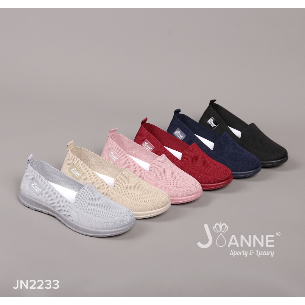 JOANNE FlyKnit Flat Shoes #JN2233 ORIGINAL