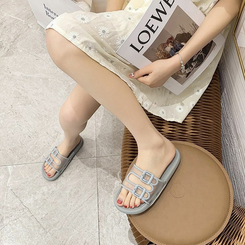 BATAM SHOPPING MALL (INR) S939 Sandal Slop Jelly Willona / Slip Sandal Wanita / Sandal Warna Fashion / Sandal Import-3