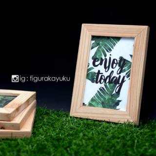 Figura Kayu  Figura Foto Frame Foto Hiasan  Dinding  