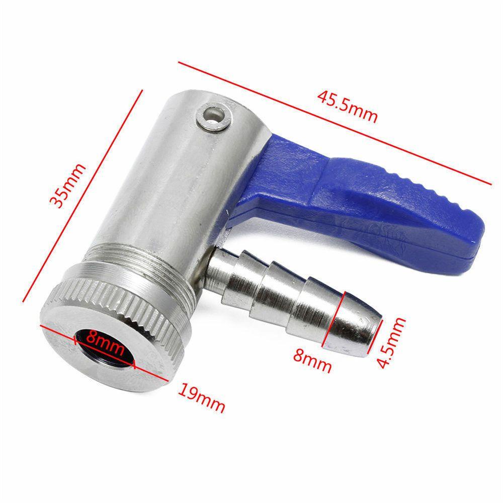 Lanfy Ban Sepeda Ban 6 /8mm Sepeda Bicycle Pump Supplies Aksesoris Ban Sepeda Bersepeda Pompa Klip Pump Nozzle