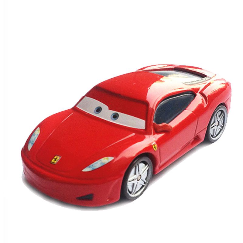 Mini Ferrari Angka Cars Pixar Red Alloy Model Mobil Racer Boneka Mainan Anak Klasik