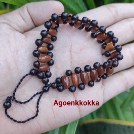 Gelang rel oval kombinasi kokka kaukah