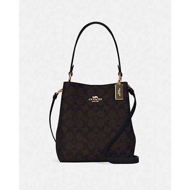 Coach Town Bucket Bag in mahogany