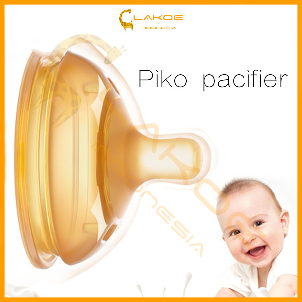 Piko Dot Wide Neck botol bayi 1 PCS dengan sedotan / Dot / pacifier