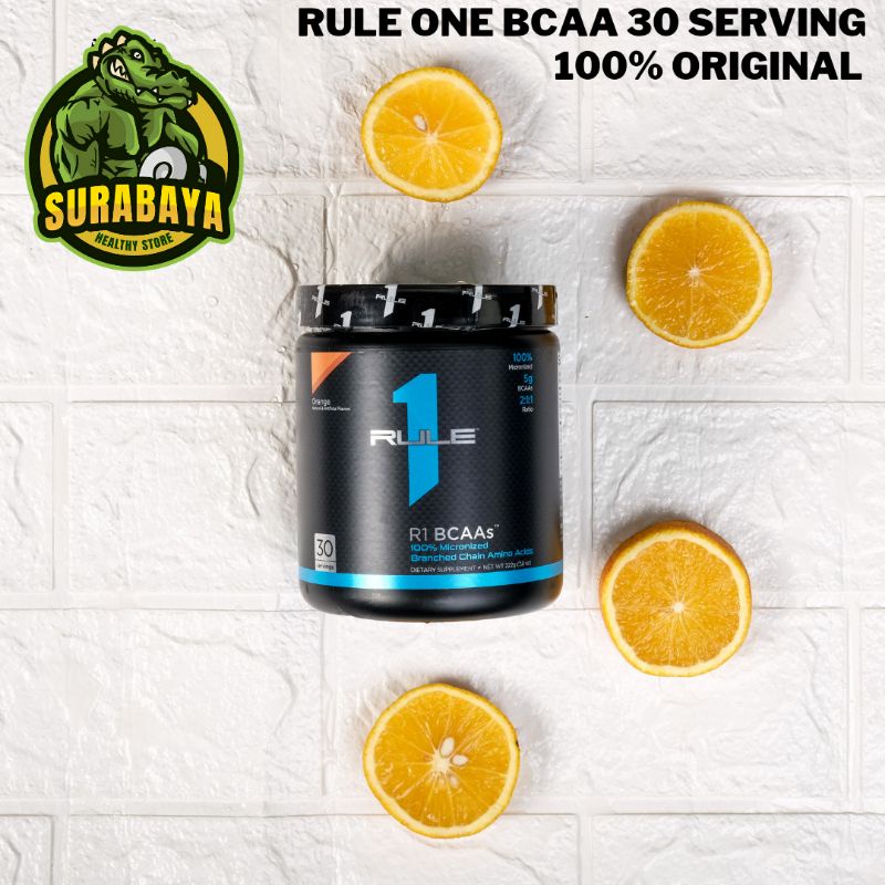 R1 RULE 1 BCAA 30 SERVING BCAAs POWDER SUPLEMEN FITNESS ON GYM MP BSN XTEND RULE1 RULE ONE ALLMAX RSP AMINO LEAN