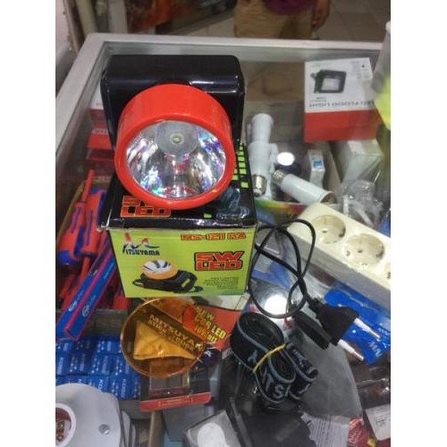 Senter Kepala / Head Lamp Super LED 5 Watt AC / DC Mitsuyama MS-121 KA