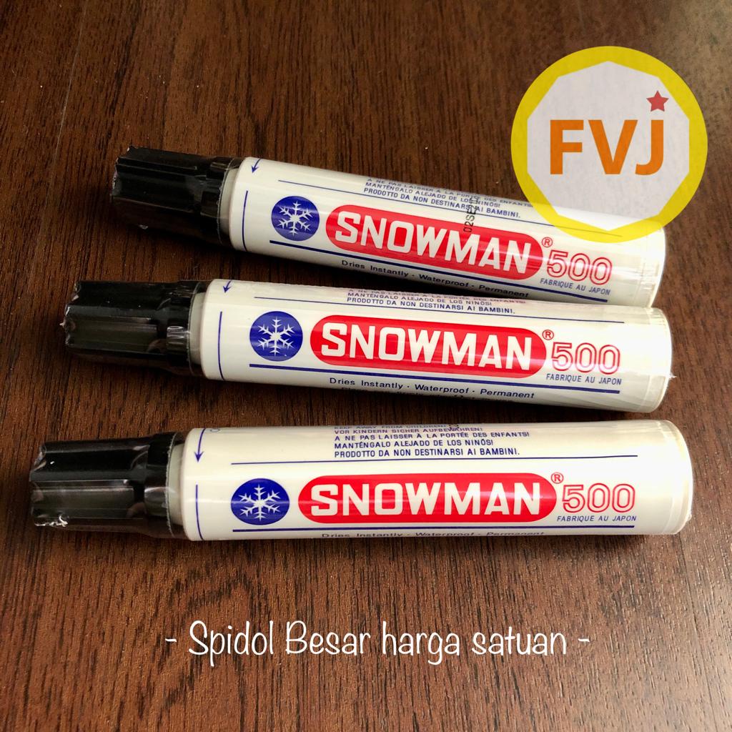 

Spidol Permanent Jumbo Besar SNOWMAN 500