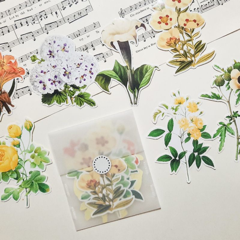 

Botanical Vintage Sticker