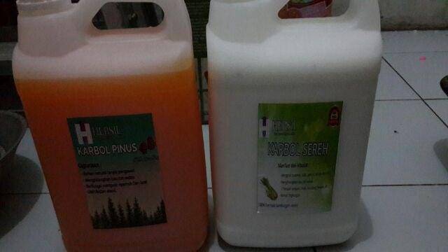 READY STOCK 5 LITER DIRIGENT KARBOL SEREH SEREI SERAI | PINUS CEMARA WIPOT ANTI BACTERI BAKTERI