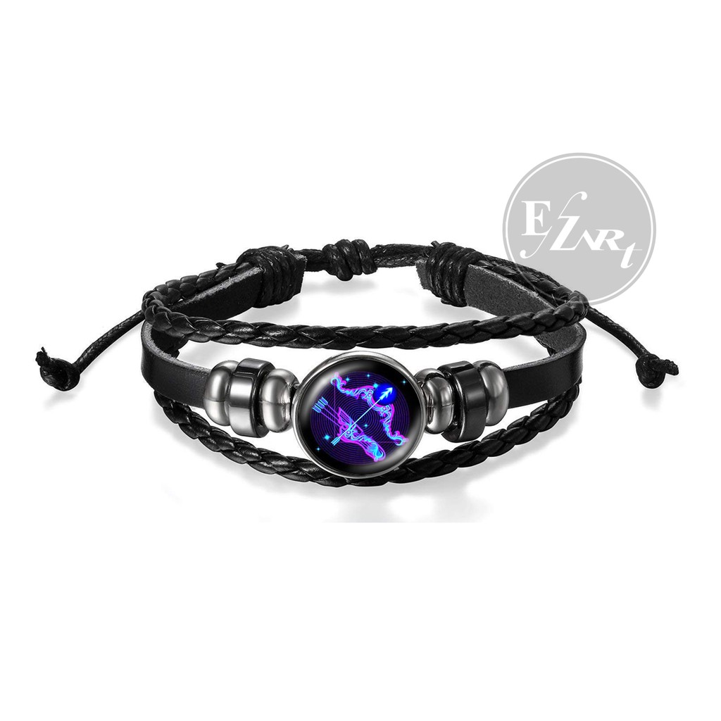 BARU Gelang Zodiak Gemini Cancer Virgo Leo Libra Scorpio Sagittarius Aquarius Pisces Capricorn Aries