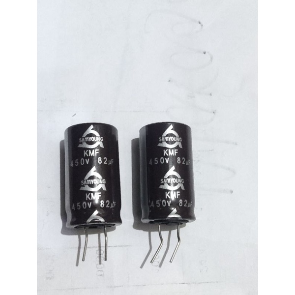 Elco 82uf 450v  samyoung original