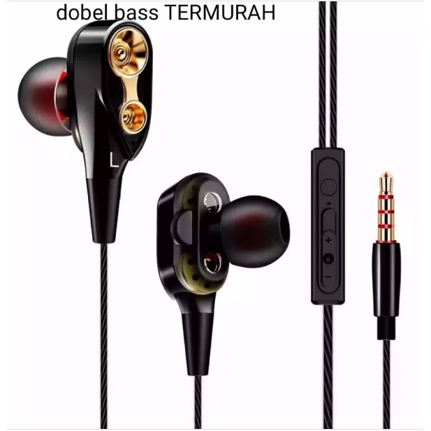 Handsfree Earphone Mic Super Bass jb11 / M15 Headset Hifi Sound Quality