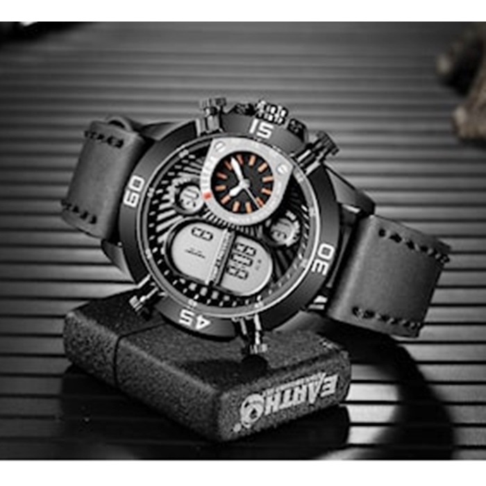 JAM TANGAN PRIA BELLEDA 9271 KULIT MURAH KULIT SPORT IMPORT Jam tangan kasual