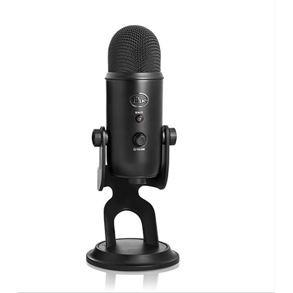 Blue Yeti USB Microphone  Blackout Edition  lop9130