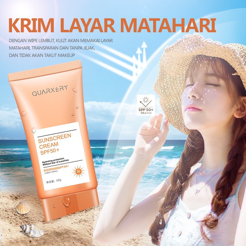 Sunscreen Gel SPF 50 PA +++ 50 ml Spot Proof Skincare Wajah Sunblock