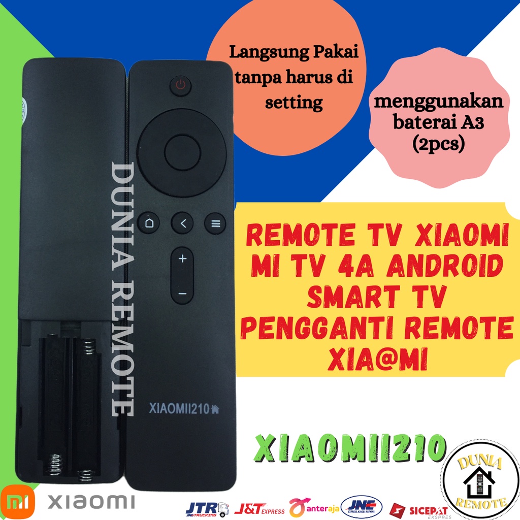 Remot Remote TV XIAOMI Android Smart TV LED LCD Mi tv4 tanpa setting remote xia@mi