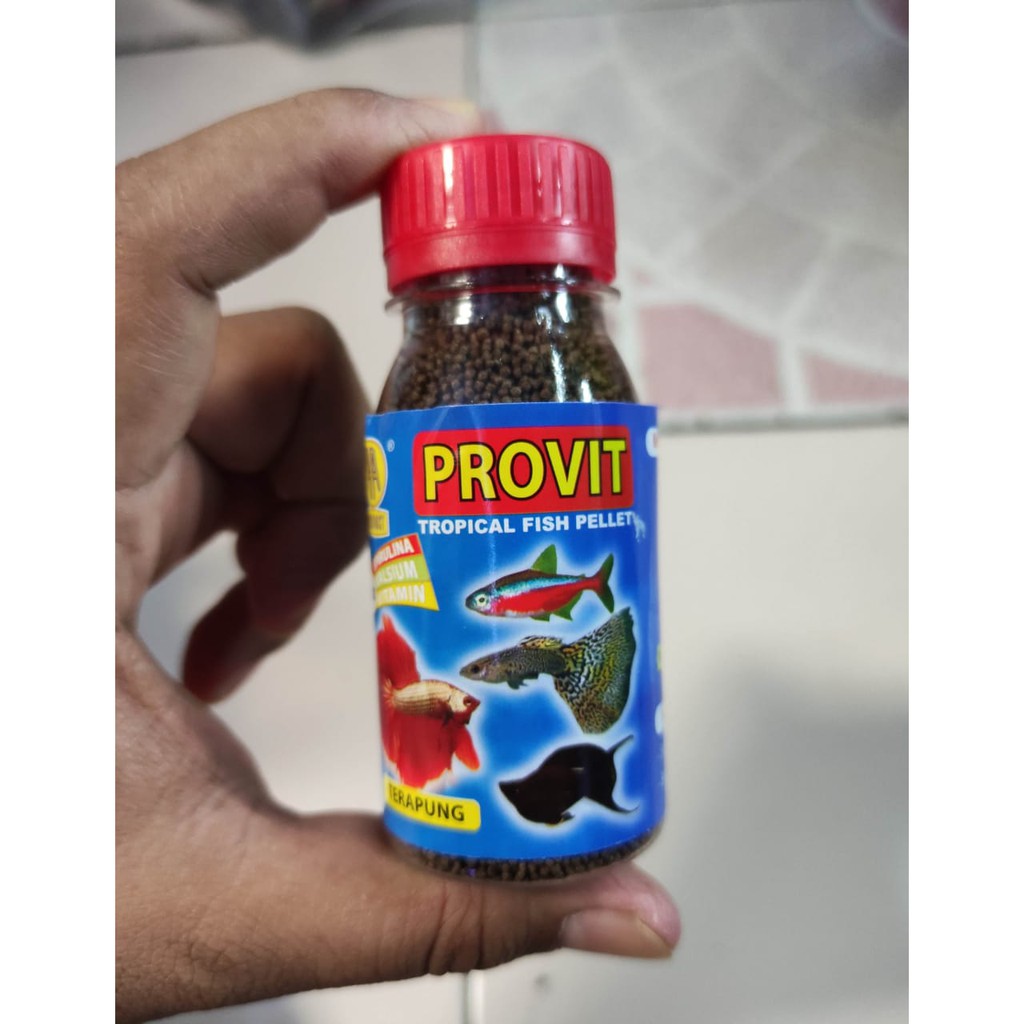 Pelet Provit / Pelet Tropical Fish / Pelet Ikan Hias / Provit / Pakan Ikan Hias Murah / Provit Murah