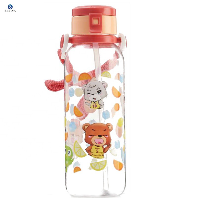Botol Minum Anak Lucu Water Bottle 480 ml - Botol Minum Anak 2175-1