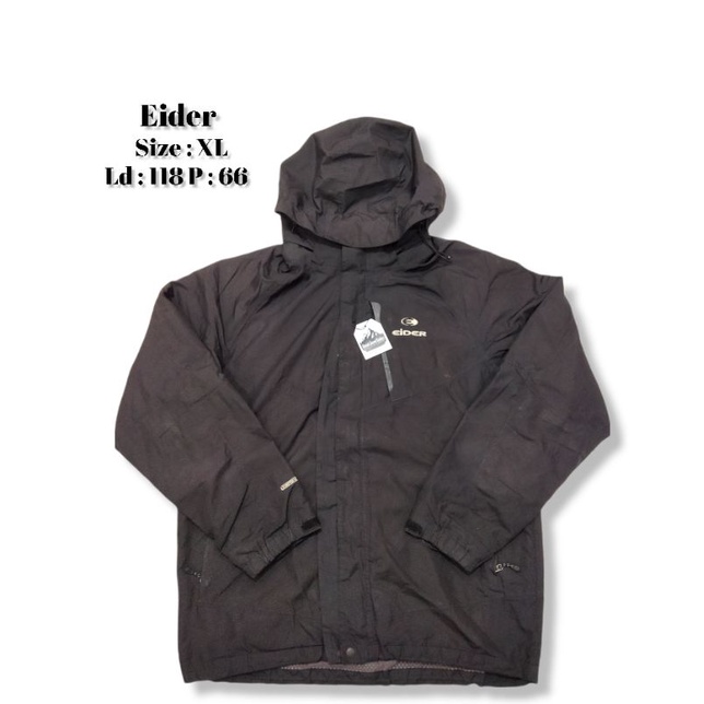 jaket outdoor second eider size xl