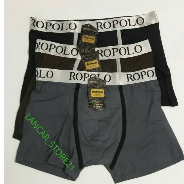 1PCS BOXER ROPOLO /CELANA BOXER ROPOLO/CD BOXER