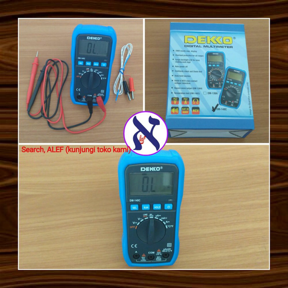 avometer digital dekko DM148C avo meter dm 148c auto  Terlaris