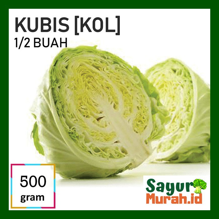 

KUBIS/KOL SAYUR [1Buah, +-500g]