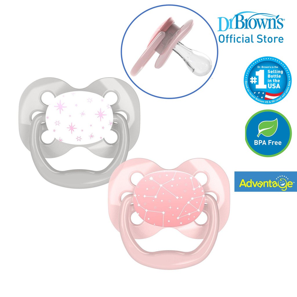 Dr Browns Pacifier Advantage 0-6m