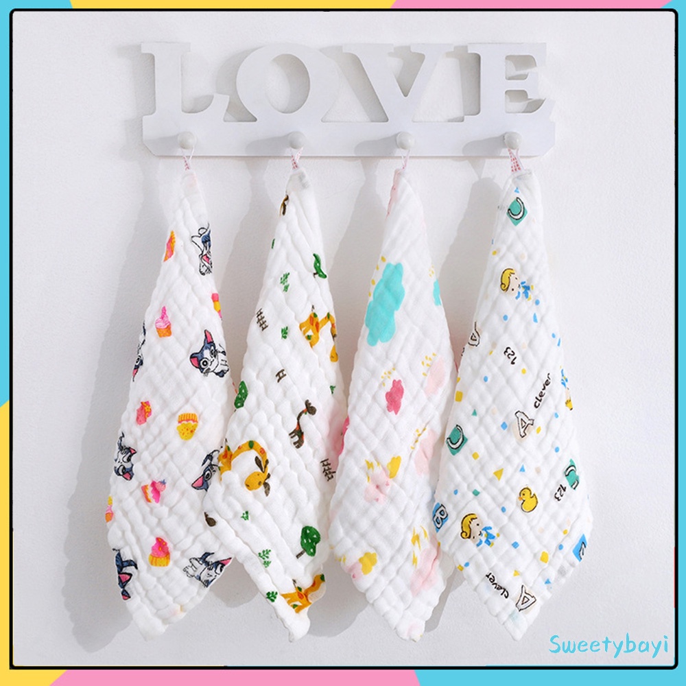 Sapu Tangan Bayi Washclouth Saputangan Sleber Air Liur Bayi Perlengkapan Bayi