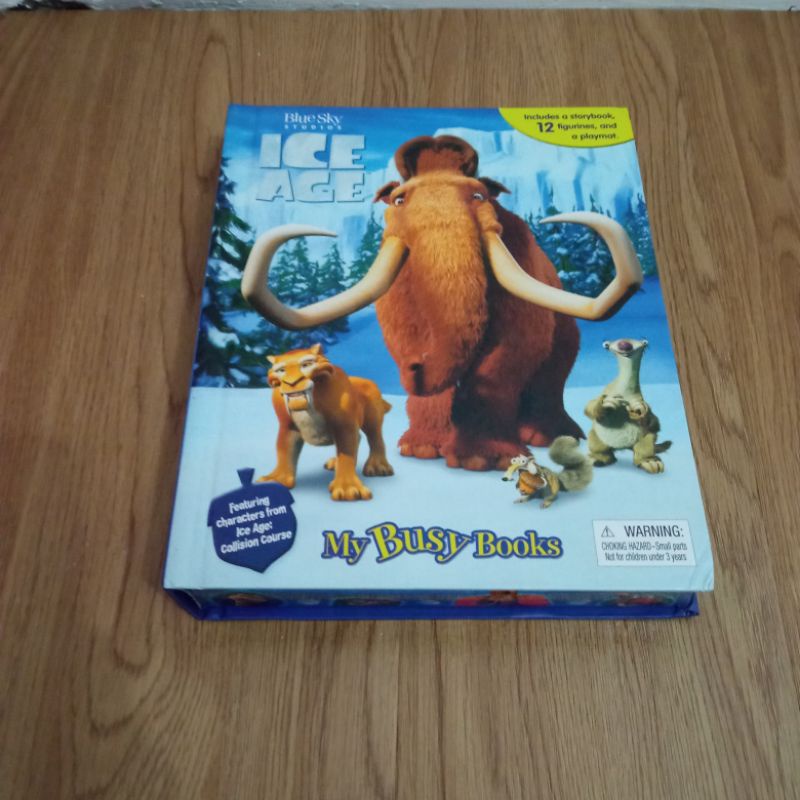 my busy book ice age hard book buku anak bekas second preloved